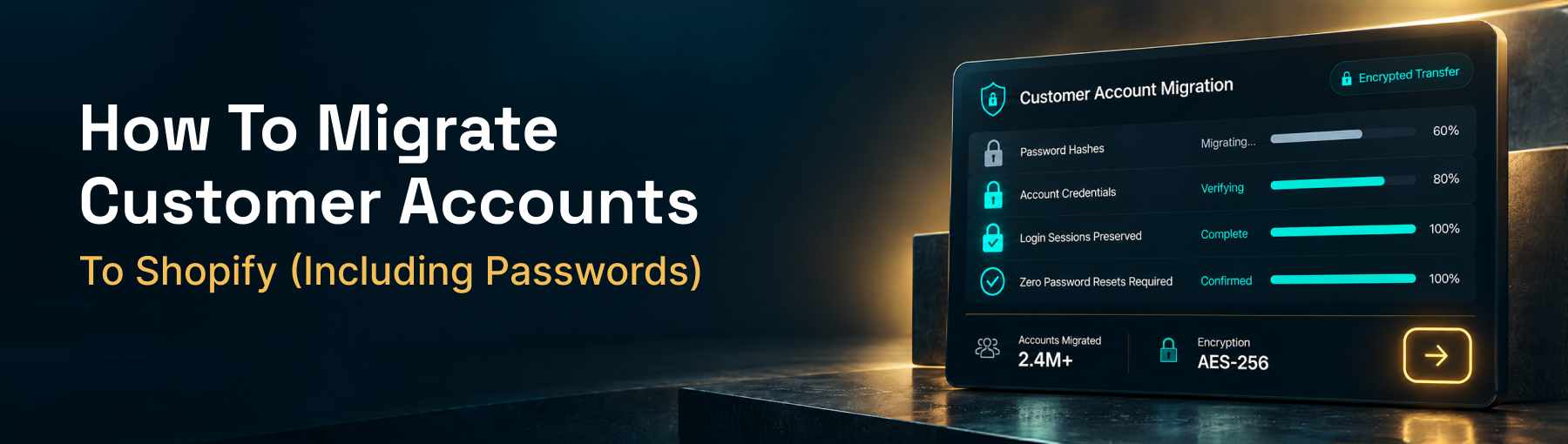 How to Migrate Customer Accounts to Shopify Including Passwords