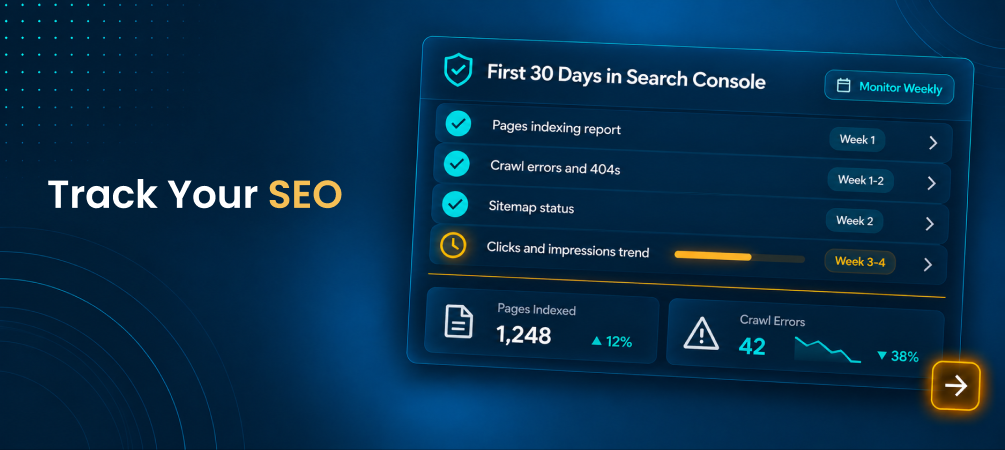 Post-migration Google Search Console monitoring checklist for the first 30 days
