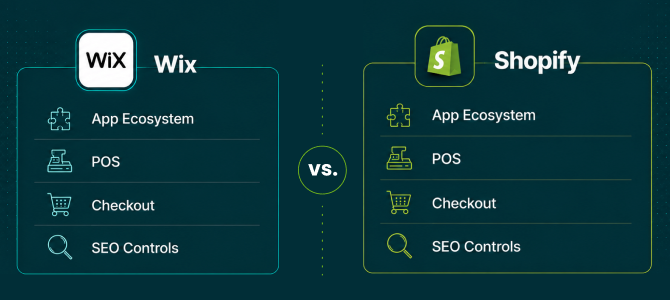 Wix vs Shopify comparison for ecommerce merchants planning a migration