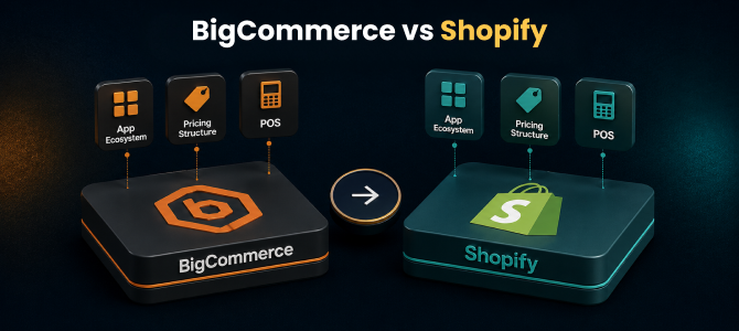 BigCommerce vs Shopify comparison for merchants planning a migration